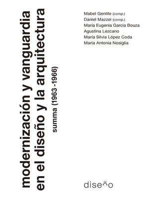 cover image of MODERNIZACIÓN Y VANGUARDIA EN EL DISEÑO Y LA ARQUITECTURA